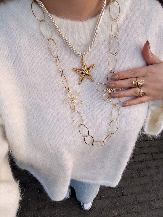 Starfish ketting