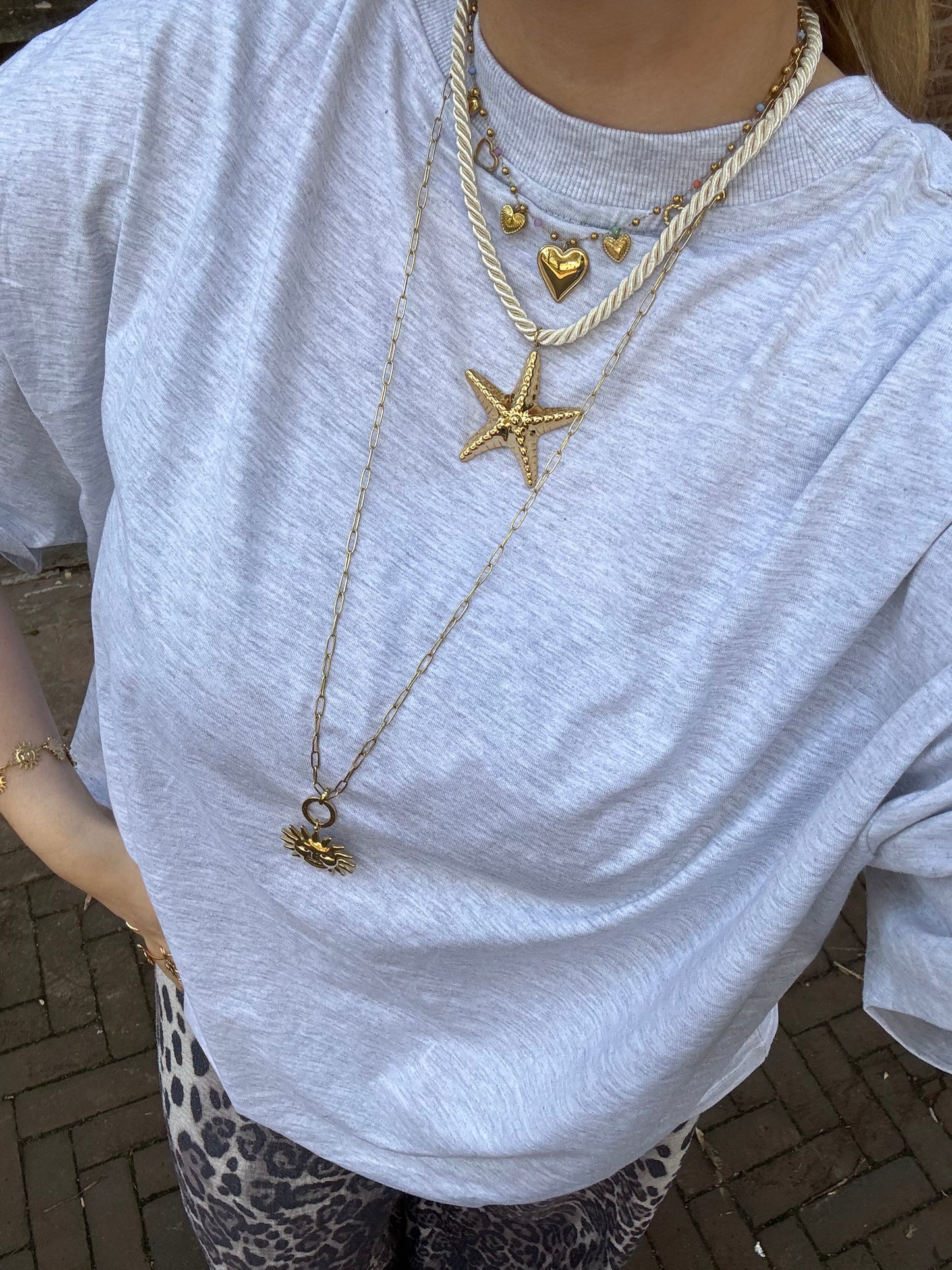 Starfish ketting