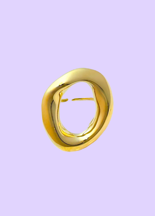 Ovale statement ring