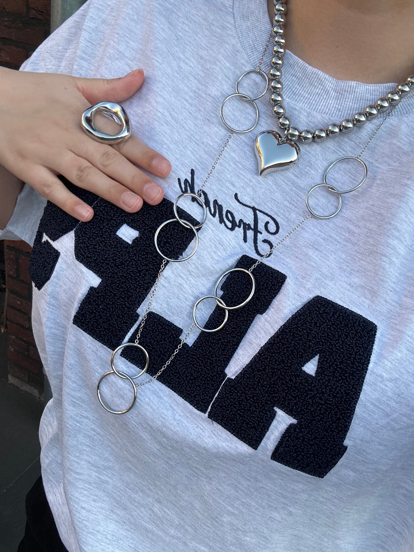 Lange double ketting